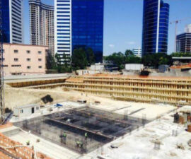 TÜRKTELEKOM BİNASI TEMELİ